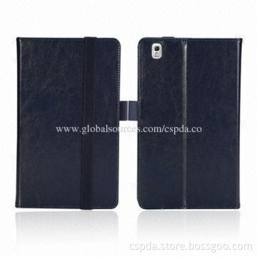 PU Tablet PC Cases for Samsung Galaxy Tab Pro 8.4-inch with Business Card and Bank Card Slots